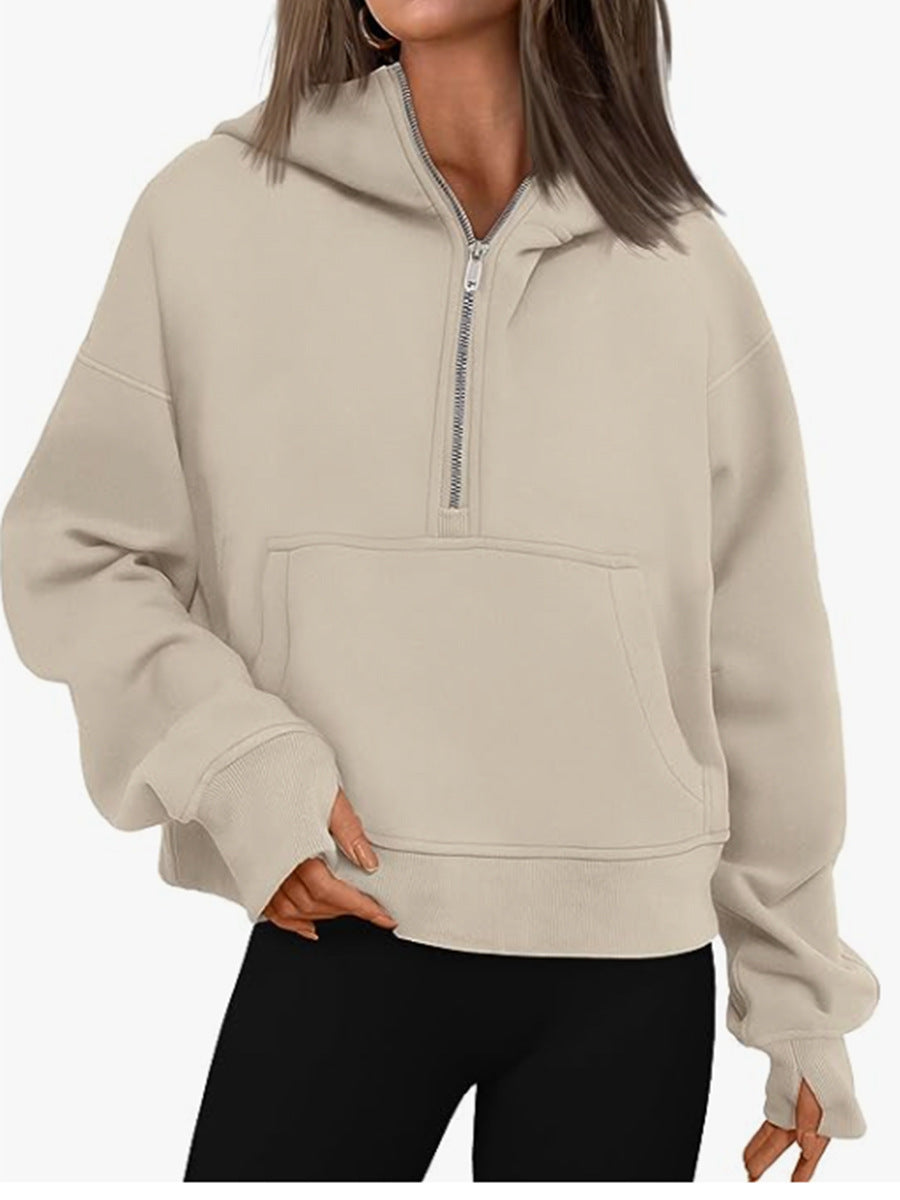 Levoire | Sweatshirt Fermeture Éclair Automne
