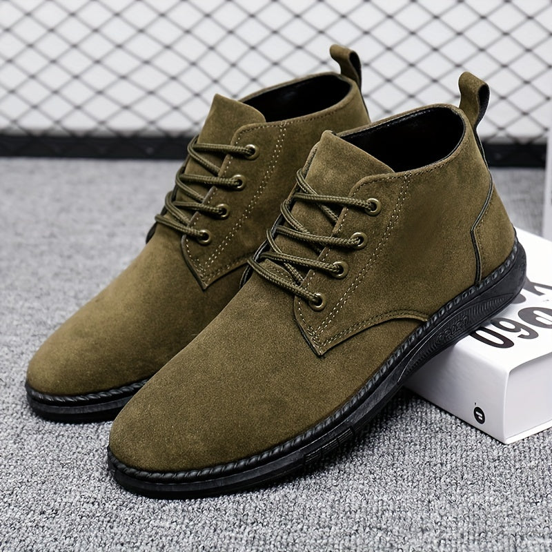 Levoire | Respirant Rennoin Chukka-Bottes Vert foncé