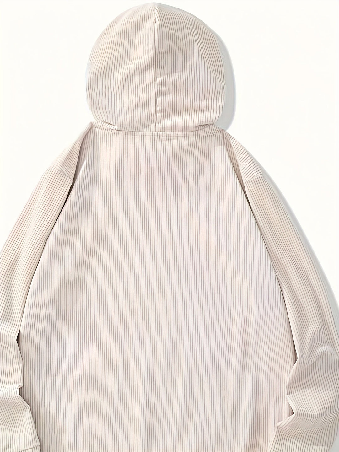 Levoire | Cas Hommes Sweatshirt À Capuche Rayé Et Poche Kangourou