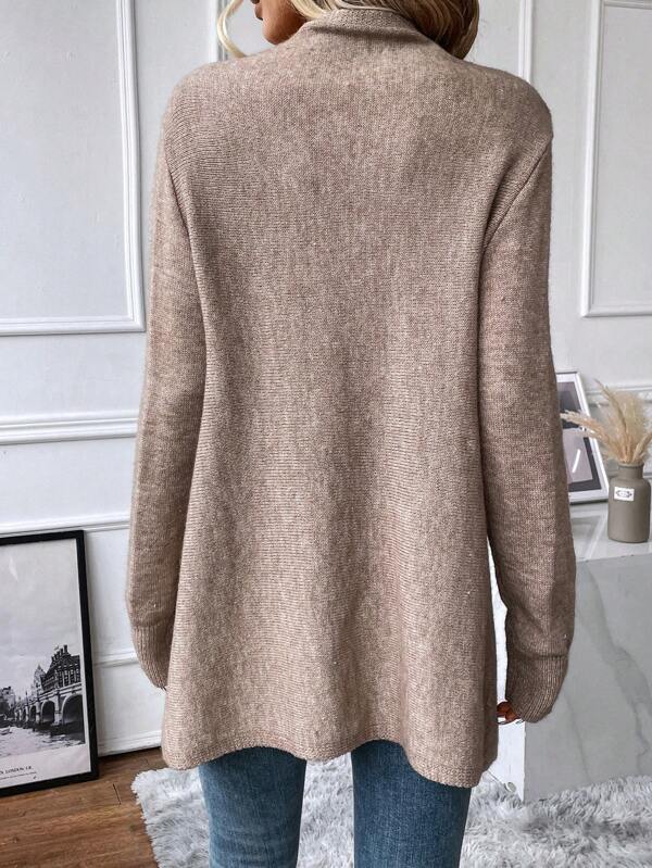 Levoire | Pull Moderne Uni à Manches Longues
