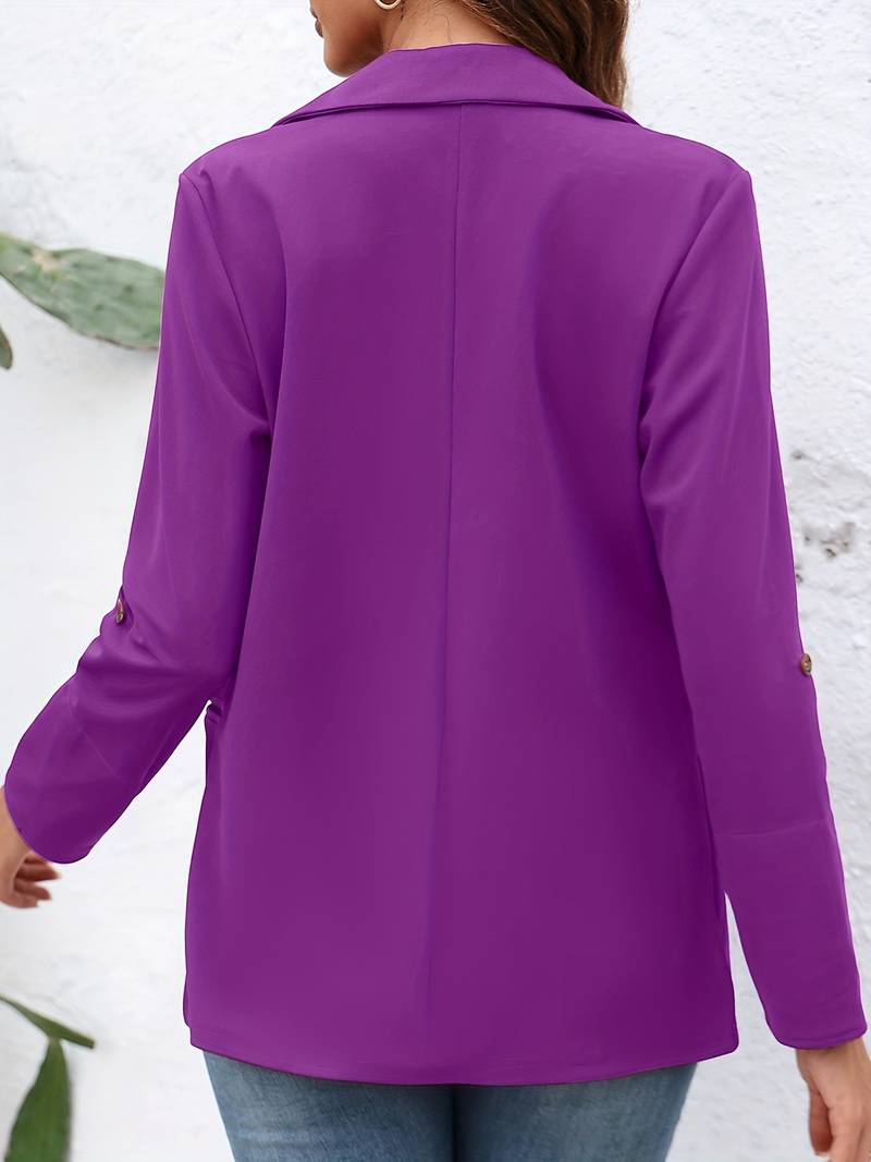 Levoire | Blazer à manches longues avec revers avant ouvert