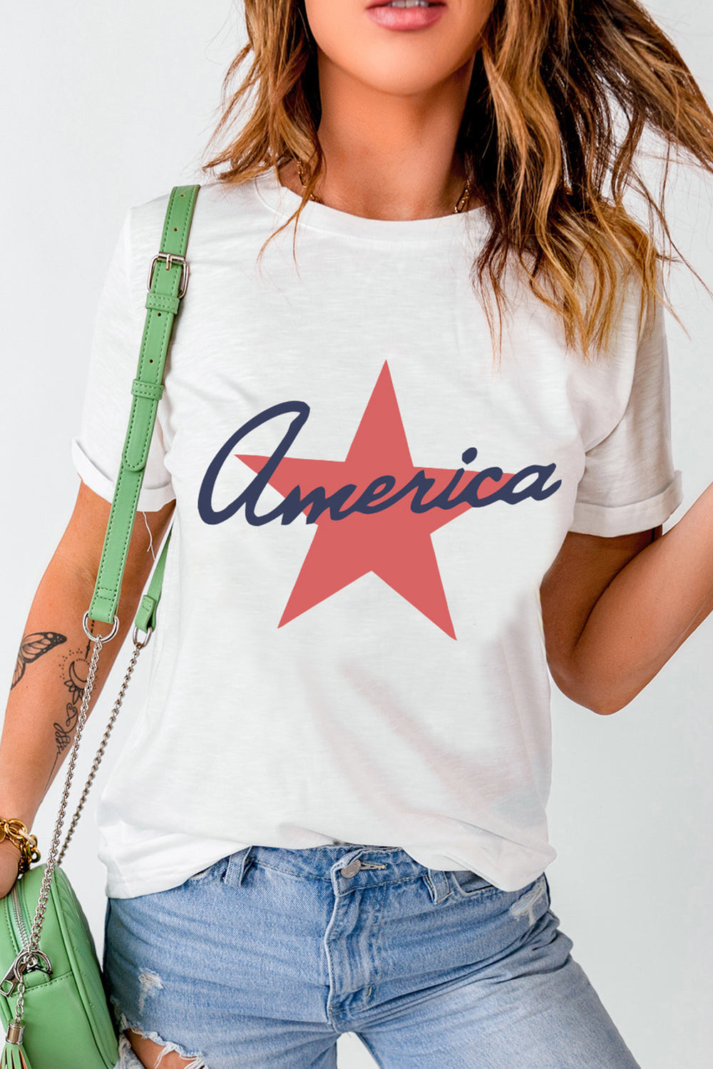 Levoire | Étoile Col rond Manches courtes T-shirt