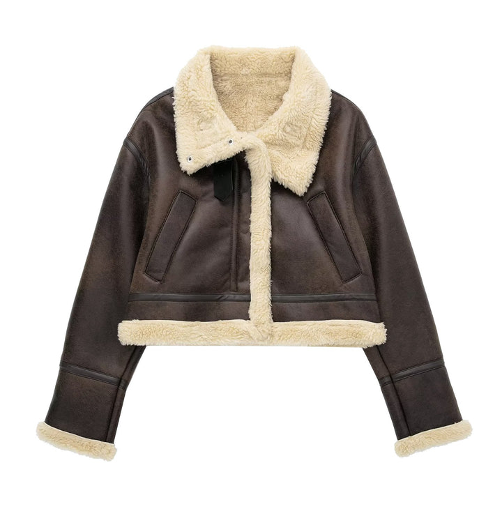 Levoire | Veste En Fleece Réversible Braun