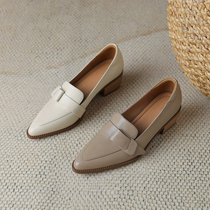 Levoire | Escarpins en cuir PU avec boucle