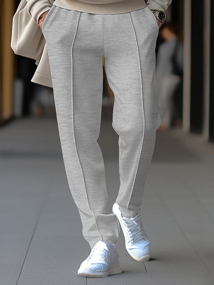 Levoire | Pantalons De Sport Pour Hommes Confortables Avec Cordon Et Poches gris