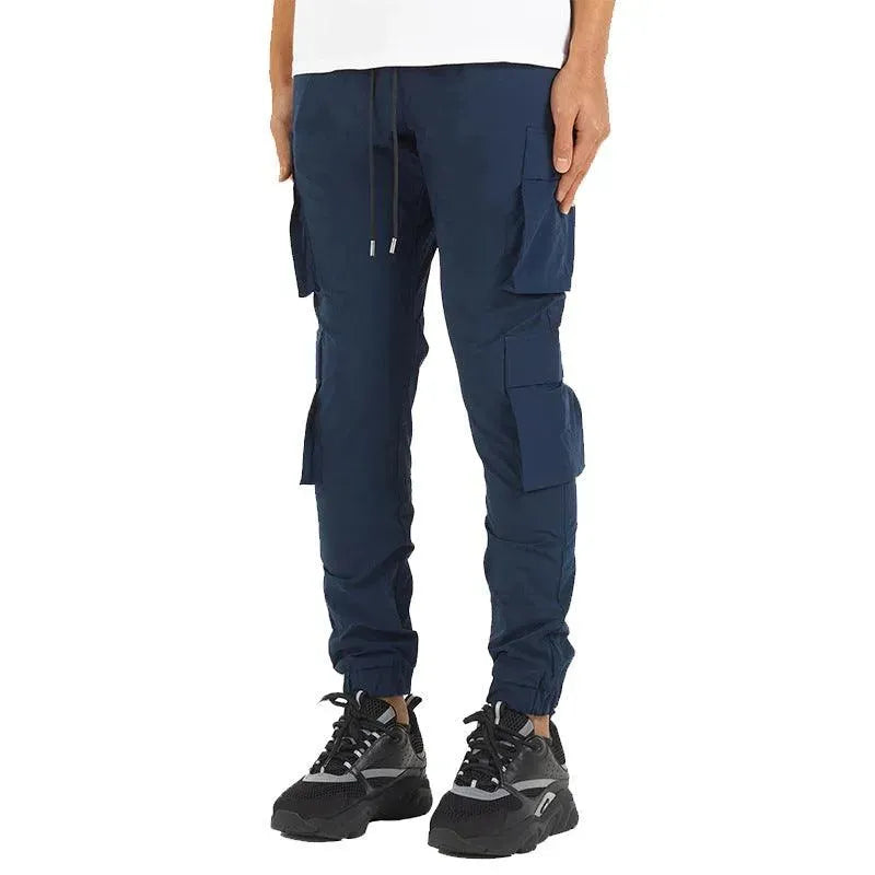 Levoire | Hommes Pantalons Stretch avec cordons aux chevilles Merensininen