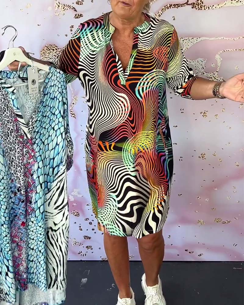 Levoire | Robe Imprimée Colorée