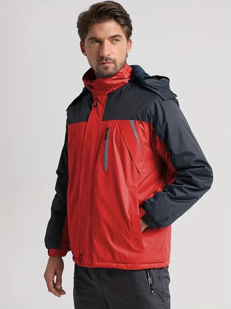 Levoire | Veste À Capuche Imperméable À Manches Longues Avec Fermeture Éclair