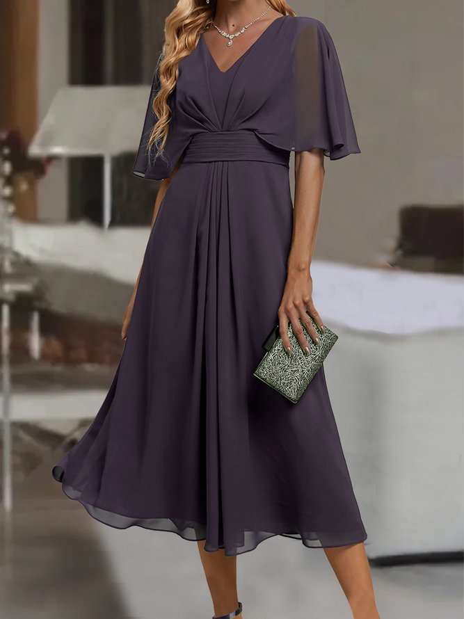 Levoire | Robe midi pour femme - Lila