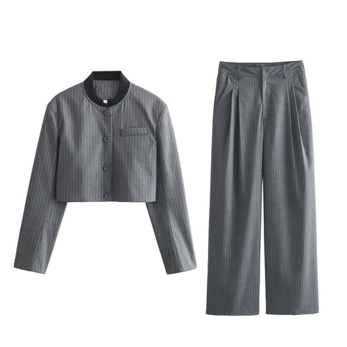 Levoire | Veste Courte Et Pantalon Taille Haute