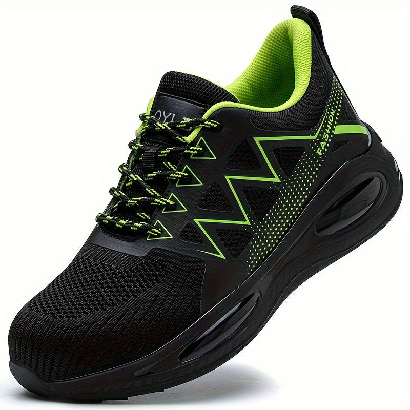 Levoire | Chaussures De Sécurité Pour Hommes Avec Un Design Sportif Et Imperméable Vert