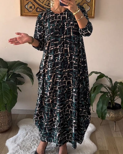 Levoire | Robe De Style Rétro À Manches Longues