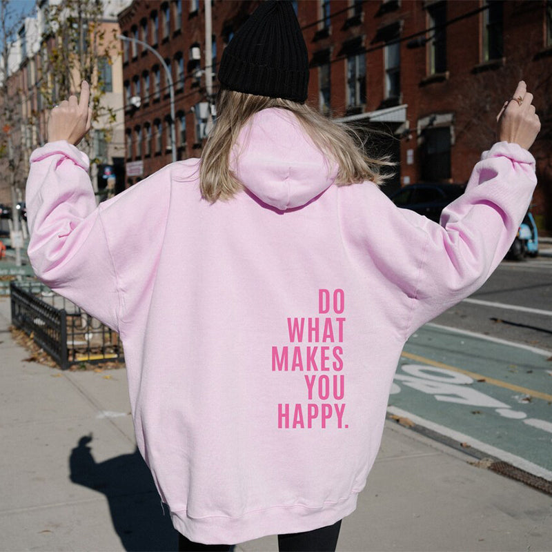 Levoire | Sweat À Capuche Statement Rosa