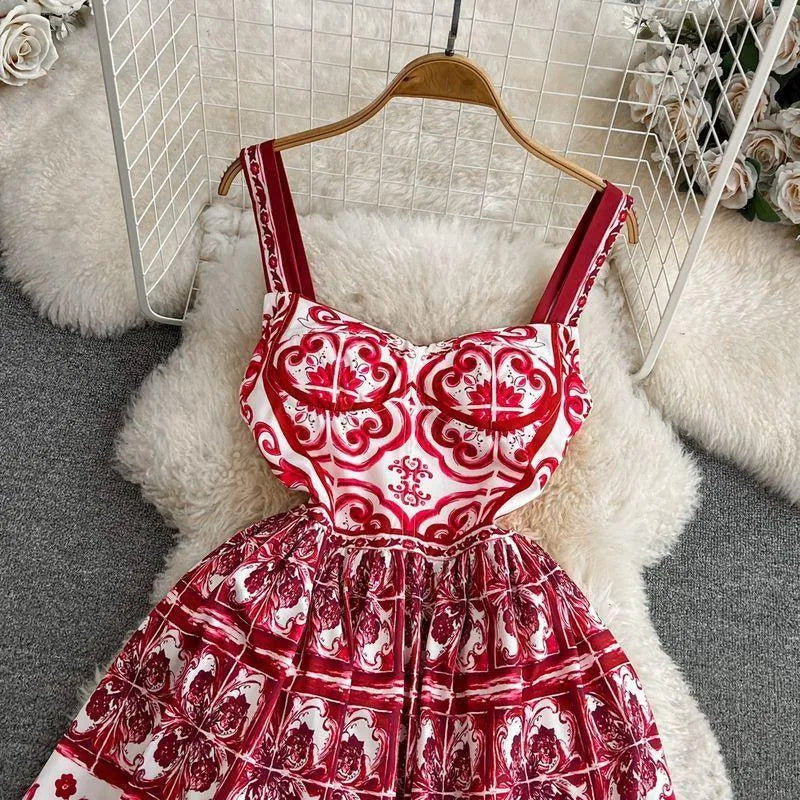 Levoire | Haut rétro à motifs pour femmes