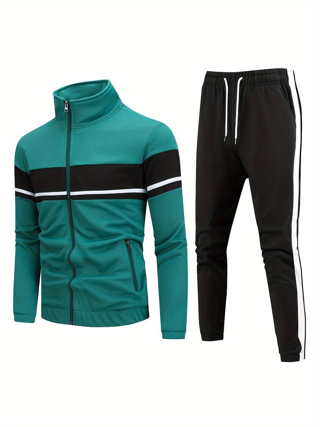 Levoire | Ensemble De Veste D'Entraînement Pour Hommes 2 Pièces Sportif Légumes