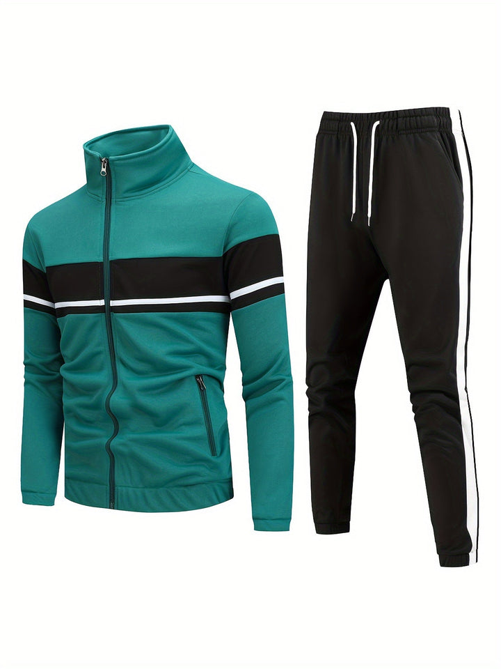 Levoire | Ensemble De Veste D'Entraînement Pour Hommes 2 Pièces Sportif Légumes