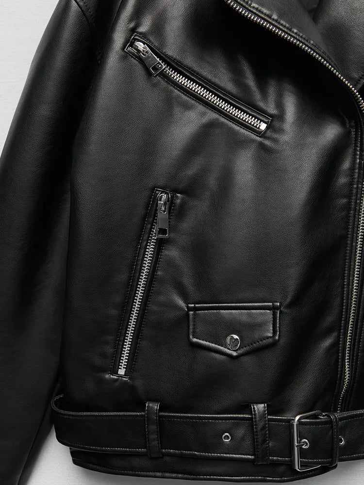Levoire | Manteau En Fausse Fourrure Avec Ceinture Et Fermeture Éclair