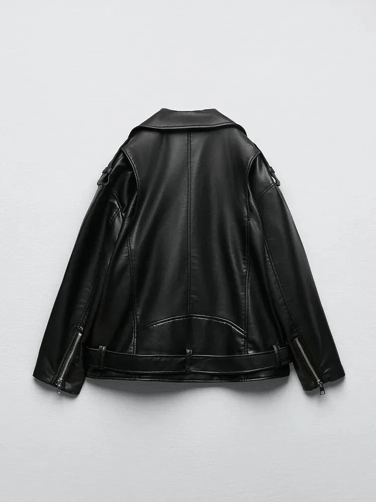 Levoire | Manteau En Fausse Fourrure Avec Ceinture Et Fermeture Éclair