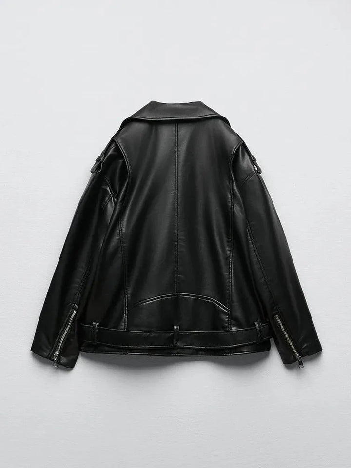 Levoire | Manteau En Fausse Fourrure Avec Ceinture Et Fermeture Éclair
