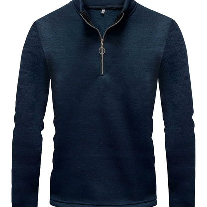 Levoire | Costumes En Tricot Pour Hommes Avec Zip À Mi-Hauteur Et Col Montant