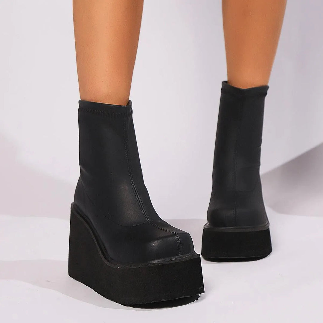 Levoire | Bottes en liège et à plateforme