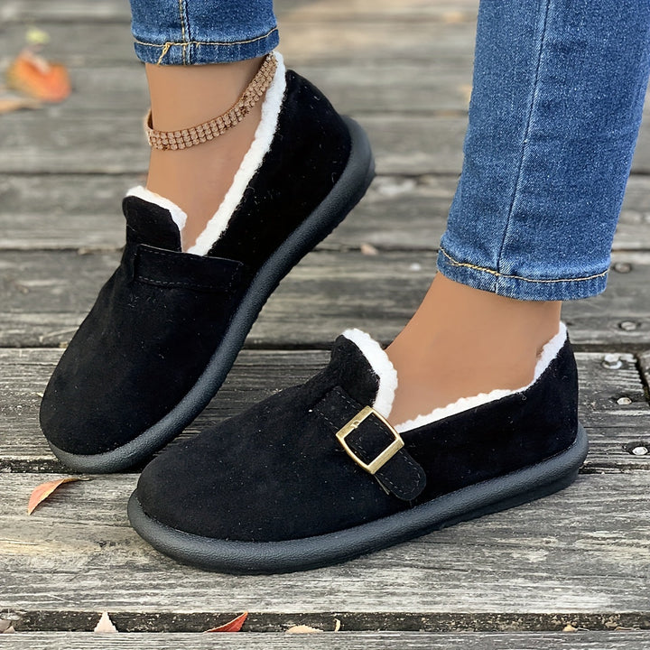 Levoire | Mocassins À Semelle Plate Avec Talon Haut Noir
