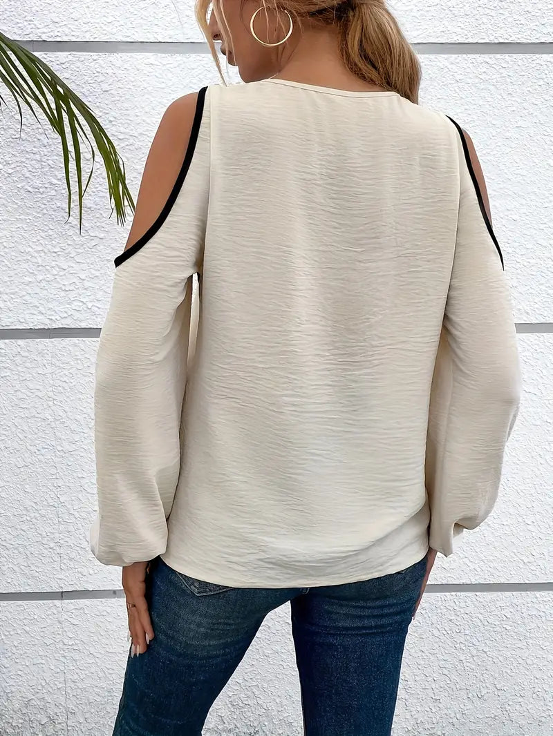 Levoire | Blouse Élégante Avec Détail Asymétrique Pour Femmes