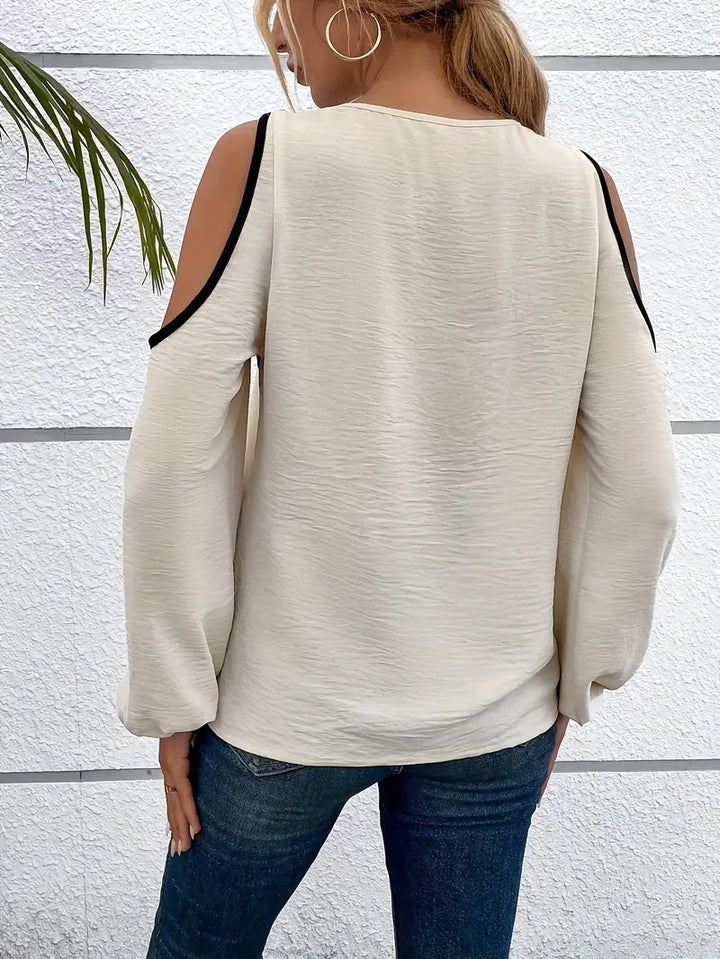 Levoire | Blouse Élégante Avec Détail Asymétrique Pour Femmes