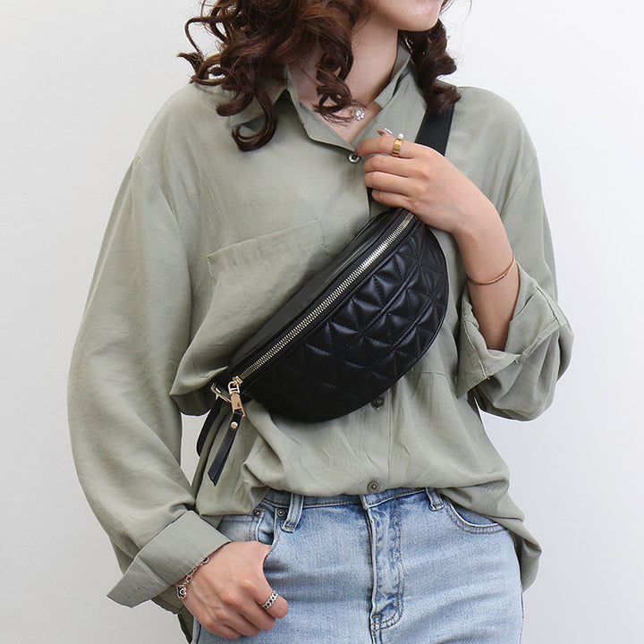 Levoire | Ceinture À Motif Écossais - Robuste Et Pratique Noir