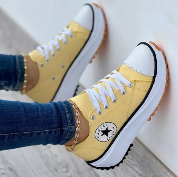 Levoire | Chaussures de sport légères avec support de voûte plantaire Jaune
