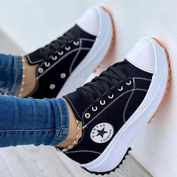 Levoire | Chaussures de sport légères avec support de voûte plantaire Noir
