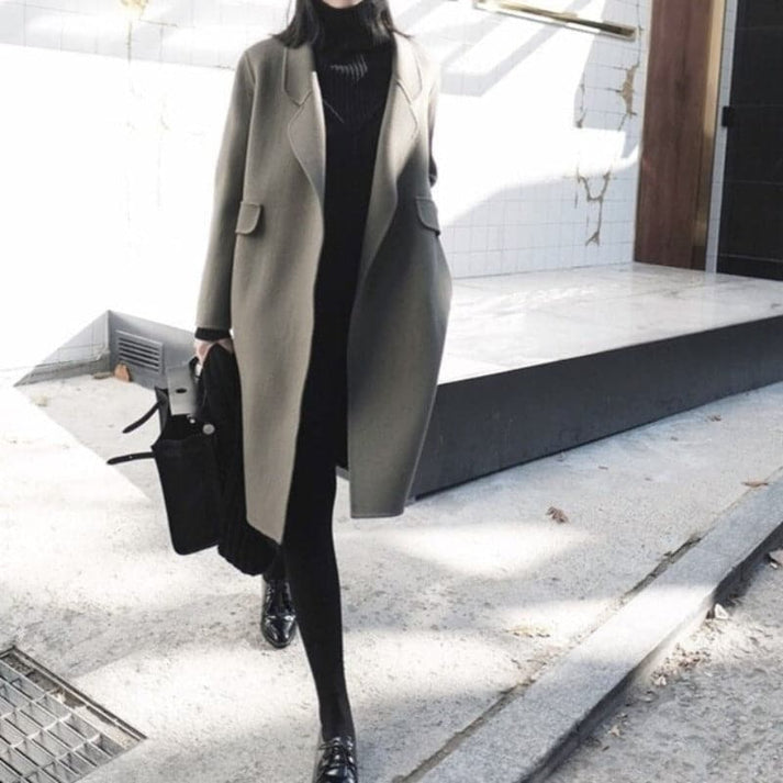 Levoire | Manteau De Design Élégant Et Chaud Gris