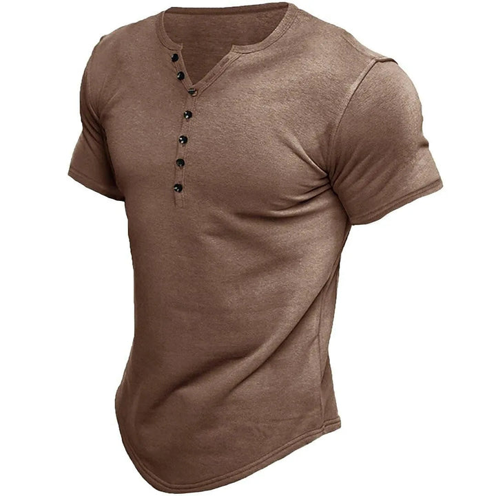 Levoire | Chemise à manches courtes Braun