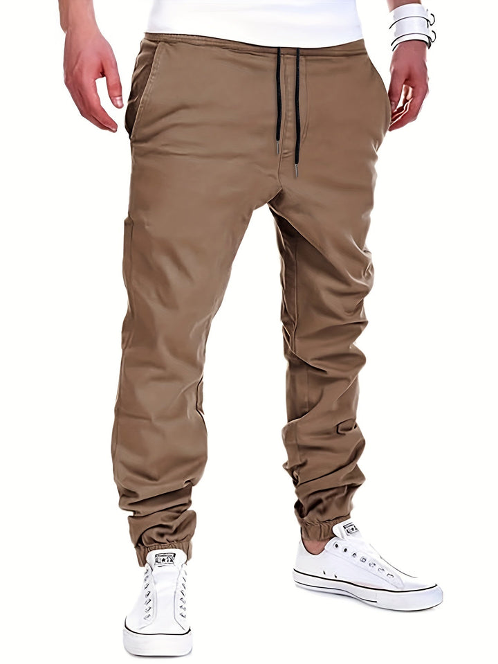 Levoire | Pantalons Cargo Sportifs Pour Hommes Couleur kaki