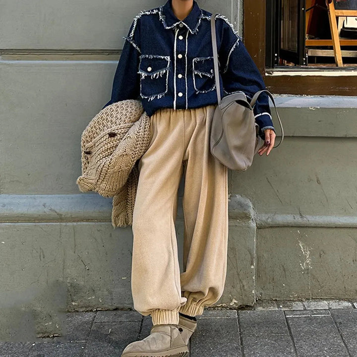 Levoire | Vêtements à manches longues large veste décontractée pour femmes