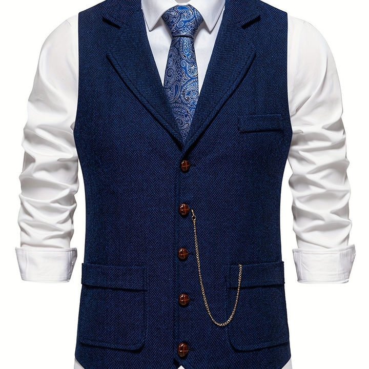 Levoire | Gilet Rétro Avec Motifs Marins