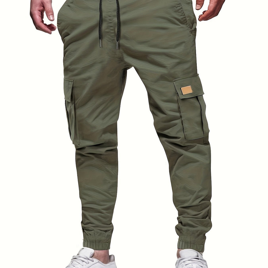Levoire | Pantalons Cargo Confortables Pour Hommes Olive vert 1