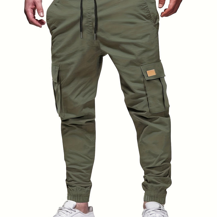 Levoire | Pantalons Cargo Confortables Pour Hommes Olive vert 1