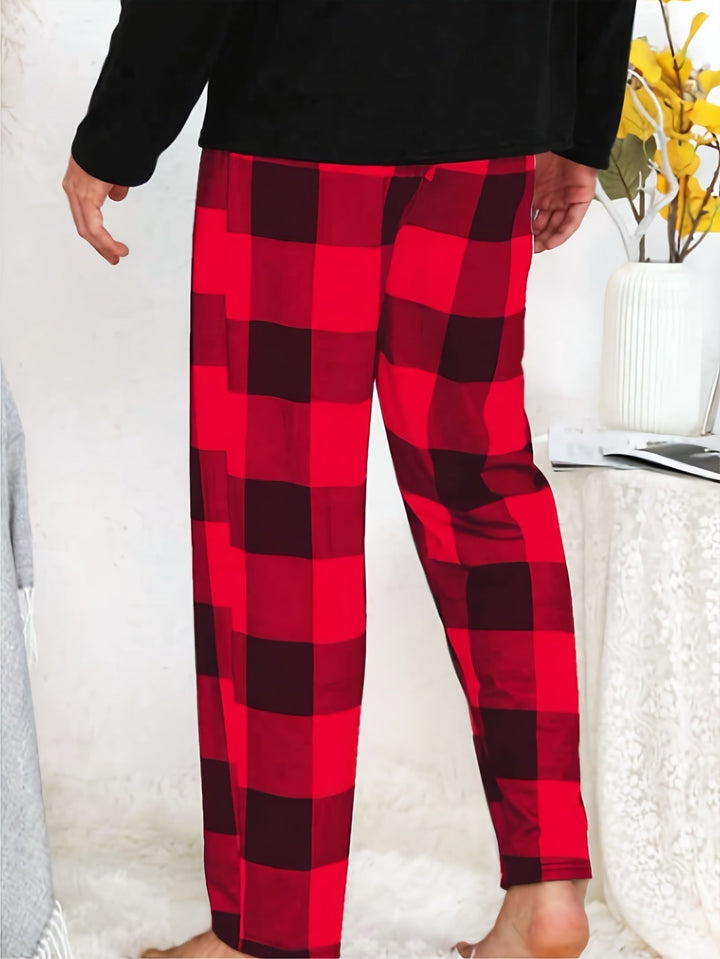 Levoire | Pantalon Décontracté À Motifs Pour Hommes