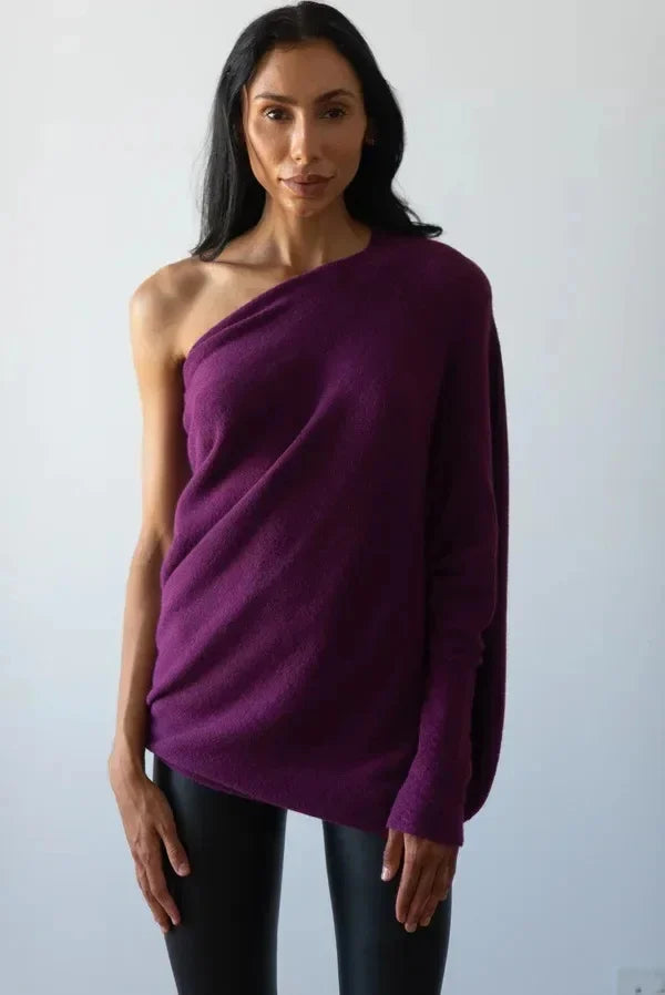 Levoire pull drapé Lila Une taille