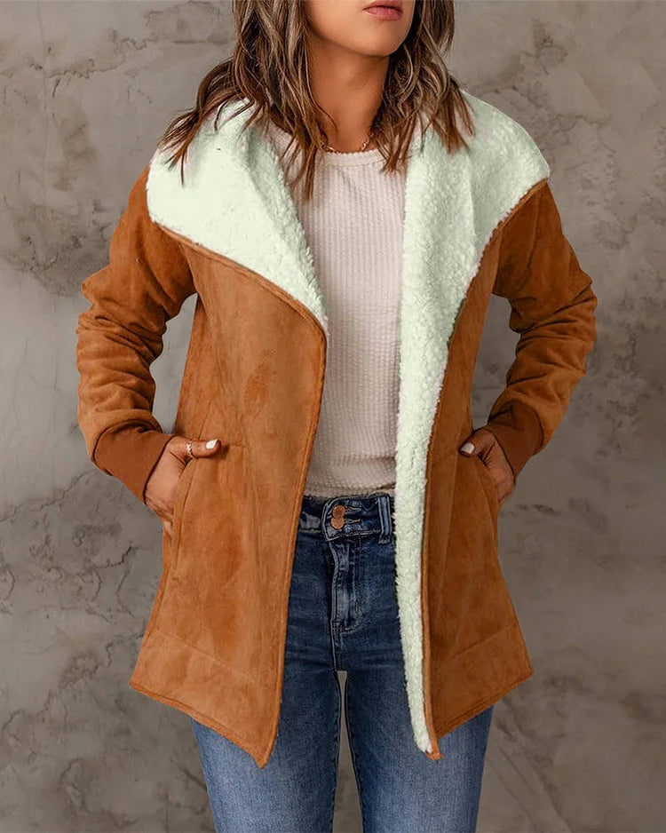 Levoire | Veste En Fleece Avec Poches Parfaite Pour Les Loisirs ! Braun