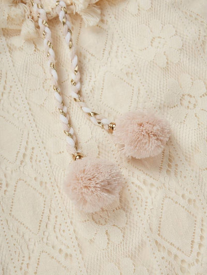 Levoire | Robe Maxi Boho D'Été Avec Bretelles Spaghetti Et Décolleté En V