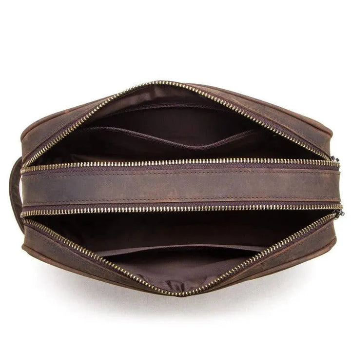 Levoire | Accessoire en cuir vintage de première couche pour hommes