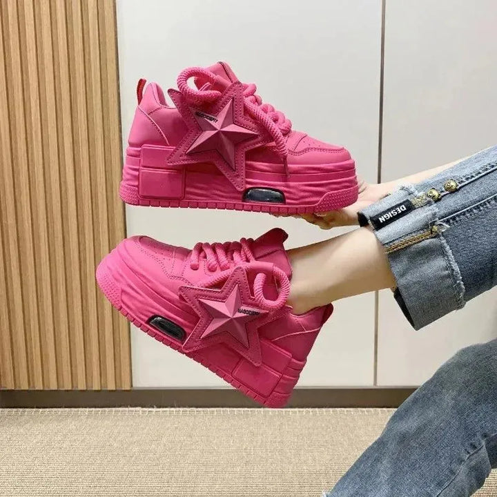 Levoire | Baskets Femmes avec talons et Stella