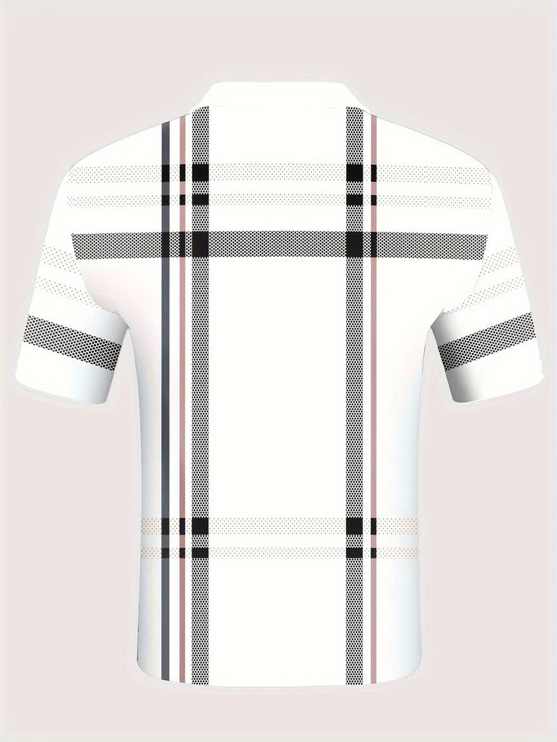 Levoire | Chemise De Golf Rouge À La Mode Dans Le Style De Rue