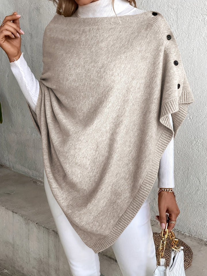 Levoire | Veste En Tricot Durable Avec Bouton À L'Avant