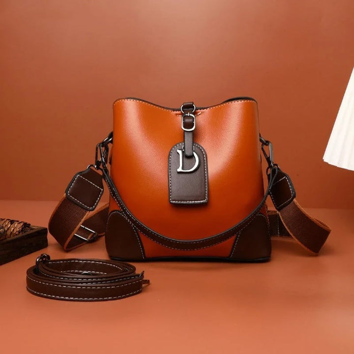 Levoire | Sac À Bandoulière En Cuir Élégant Orange