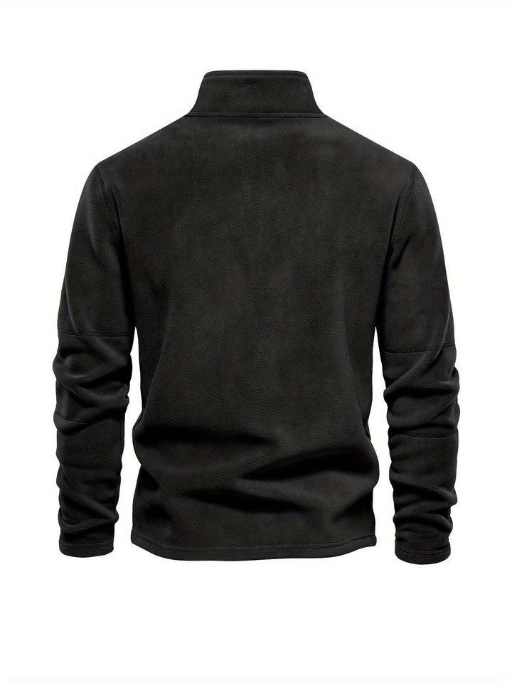 Levoire | Veste À Col En V Pour Homme Avec Zip Et Col En V