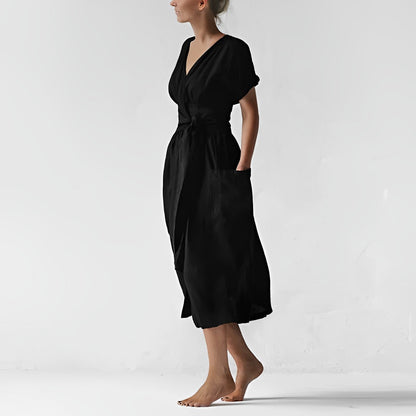 Levoire | Robe en lin élégante