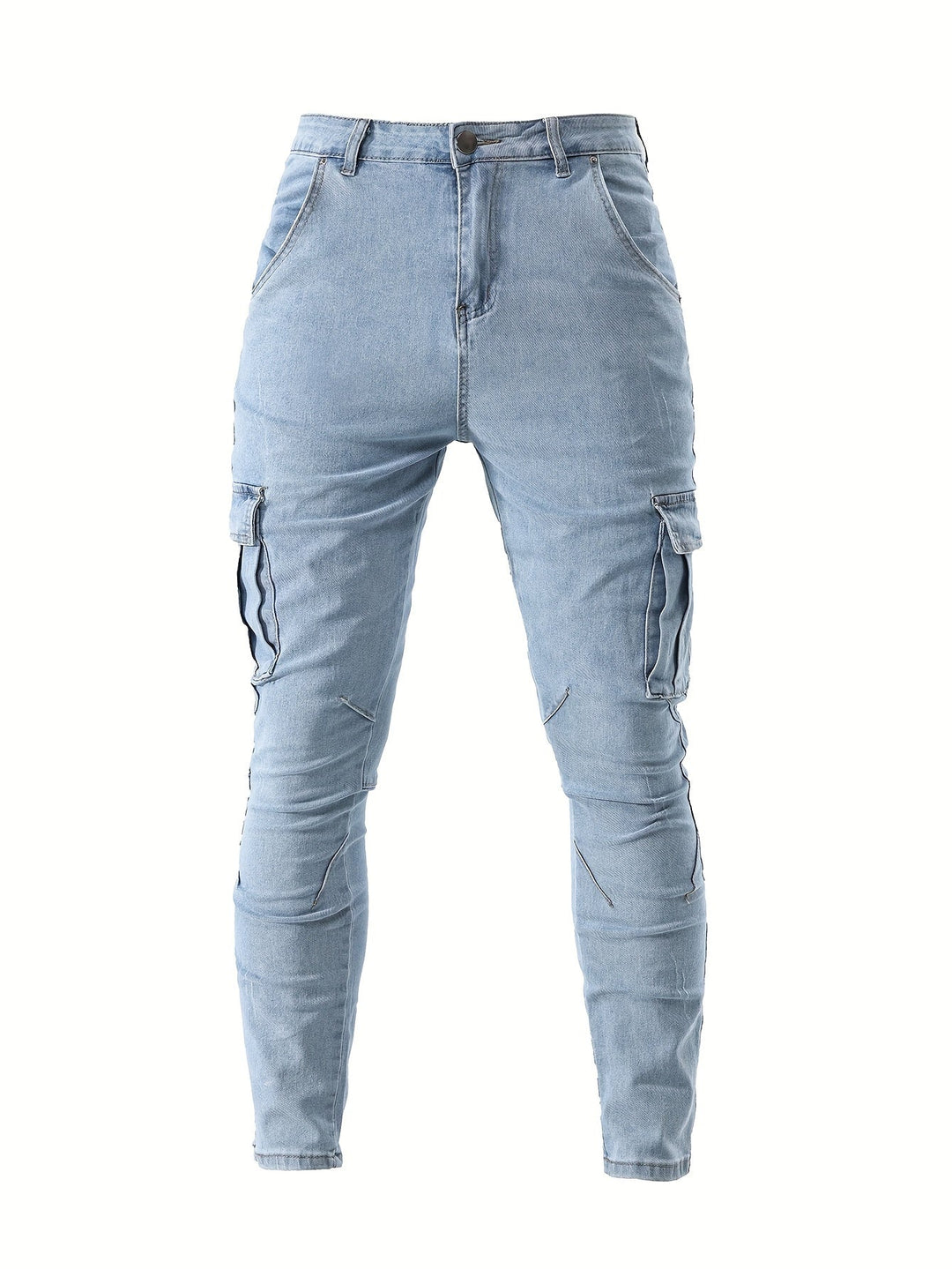 Levoire | Renno Skinny Jeans Avec Poches À Rabat Style Urbain